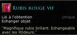 Rubis rouge vif