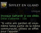 sifflet gardien